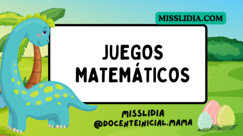 Juegos Matemáticos de Recorridos y Comparación de Cantidades - Miss Lidia, Docente de Nivel Inicial