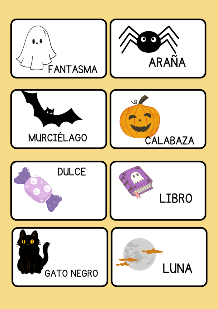 Juego Educativo de Halloween: Actividades Divertidas para los Pequeños