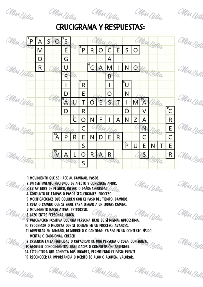 Primera Reunión 2025: Jugando con Sopas de letras y Crucigramas