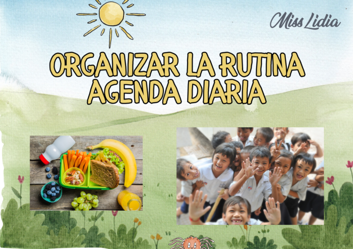 Rutina Escolar 2025: Organización Diaria para Nivel Inicial