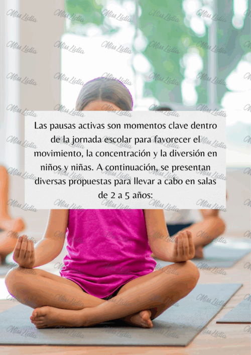 Pausas Activas: Juegos para Moverse en Nivel Inicial